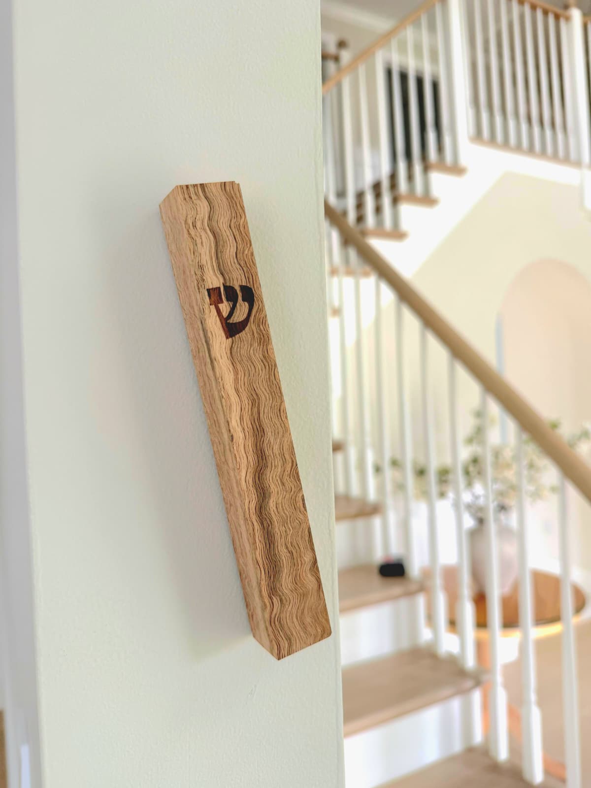 Wood Mezuzah