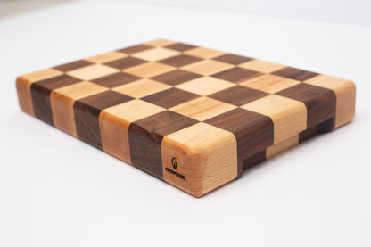 Checkers shape cutting board